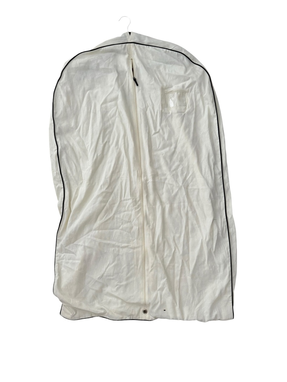 Fendi White Garment Bag with Black Trim - Picture 5 of 5